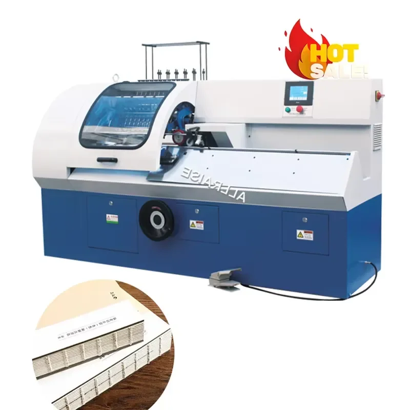 2026 CE Automatic Paper Sewing Machine 11 Thread Book Binding Sewing Machine SX-460E Hot Sales Paper Thread Sewing