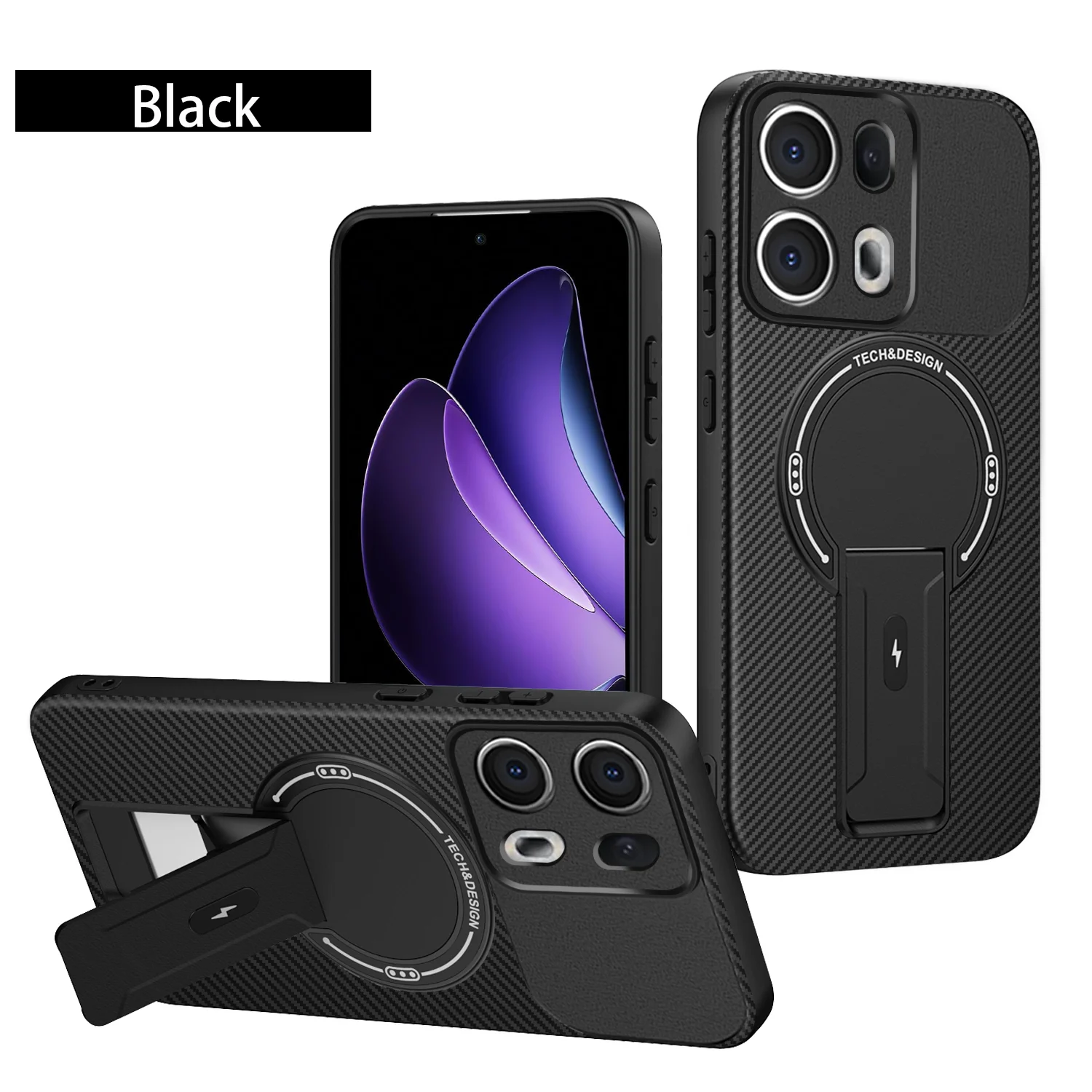 For Infinix Note 40 4G Case Infinix Note 40 5G Phone Case Infinix Note 40S Cover Magnetic Mounting Bracket Protect Back Cover
