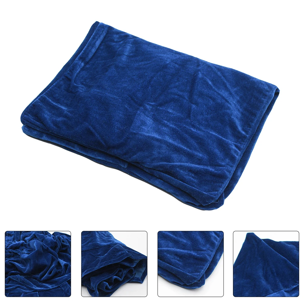 

Golden Wool Piano Stool Cover Premium Material Practical Office Store Hotel Dust Protection Easy Install
