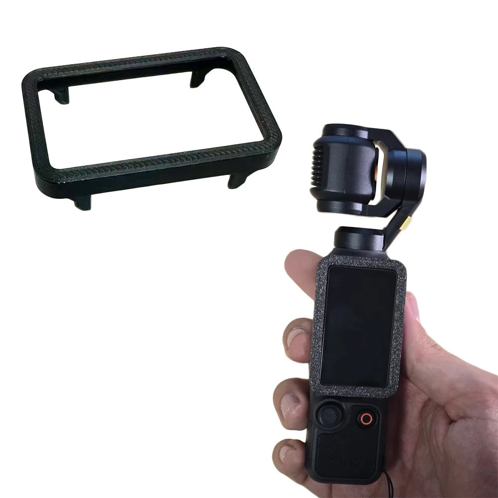 3D Printed PETG Anti Twist Screen Lock for DJI Osmo Pocket 3/ 4 /4 Pro 3D Printed PETG Snap On Screen Protector Travel Accessory