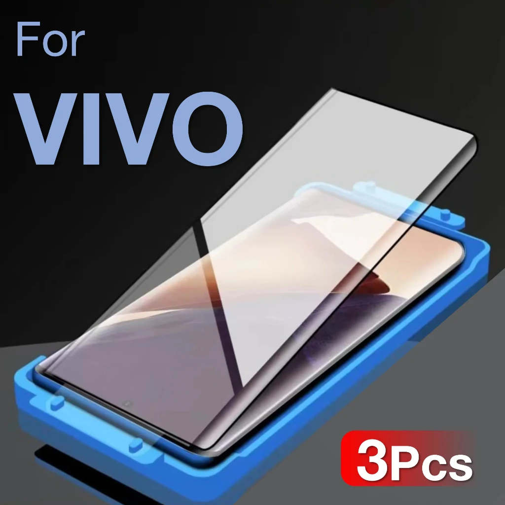 3 Stück weiche Keramikfolie für VIVO X200 Ultra X100 X90 X80 Pro Plus Displayschutzfolie mit Kit, kein gehärtetes Glas. – Detail 1