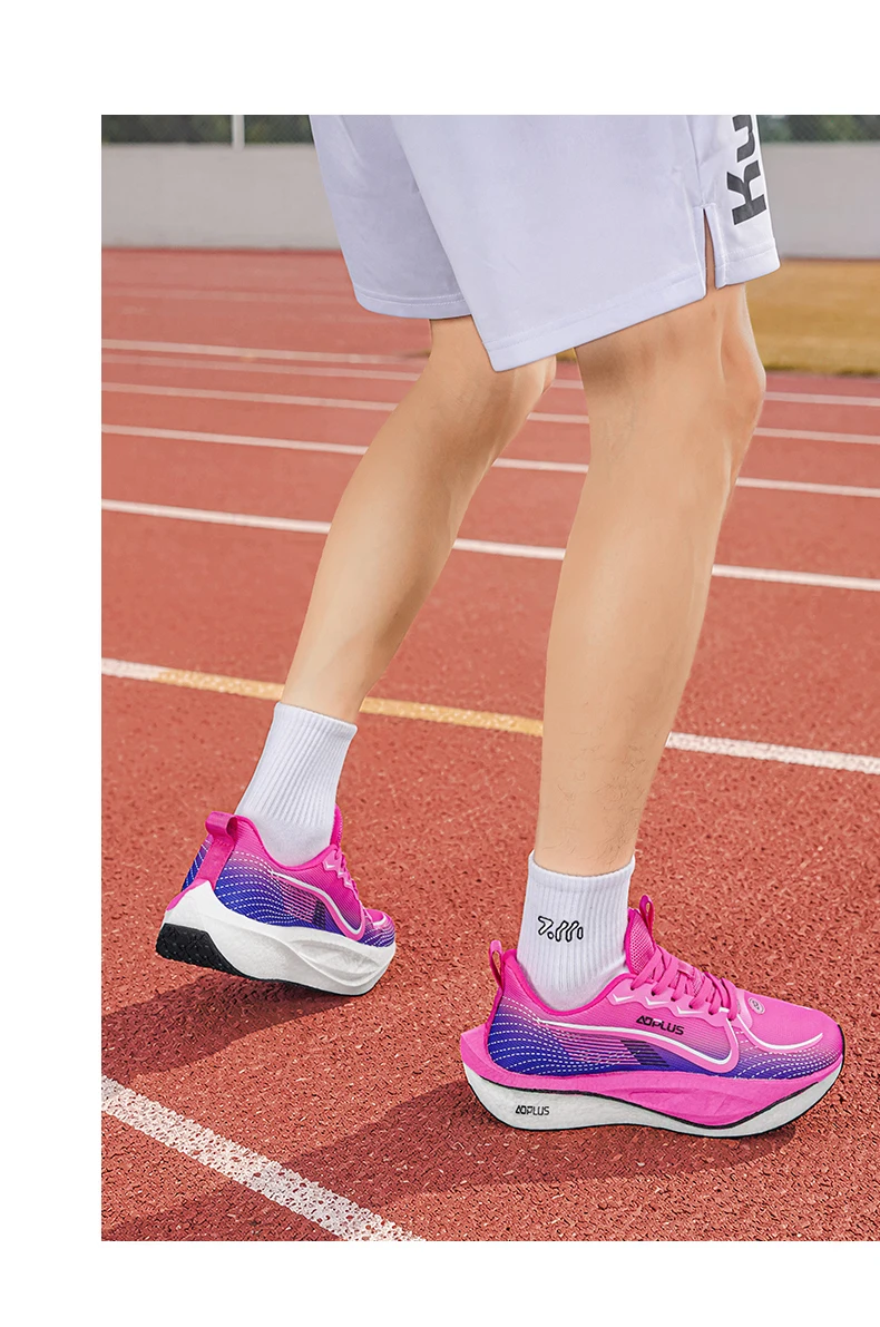 Laufschuhe für Herren, Carbon-Board, Marathon, Sport, professionell, atmungsaktiv, leicht, bequem, für Damen, rutschfeste Turnschuhe – Detail 19