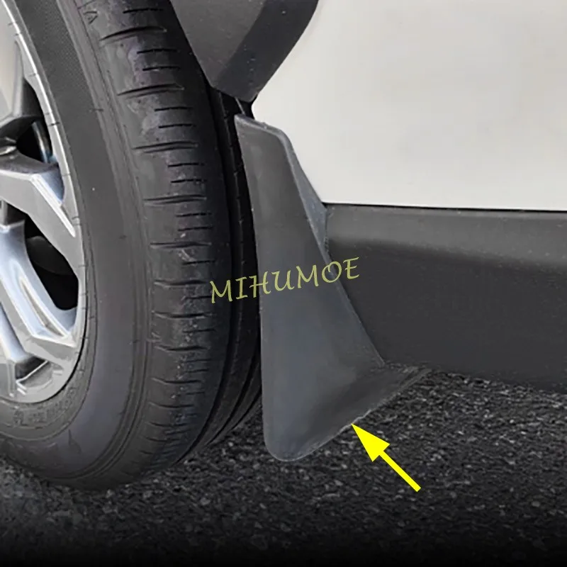 

For 2016-2024 Jaguar XE 4Pcs Car Wheel Mud Flaps Splash Guards Mudflaps Mudguards With Screw 2017 2018 2019 2020 2021 2022 2023