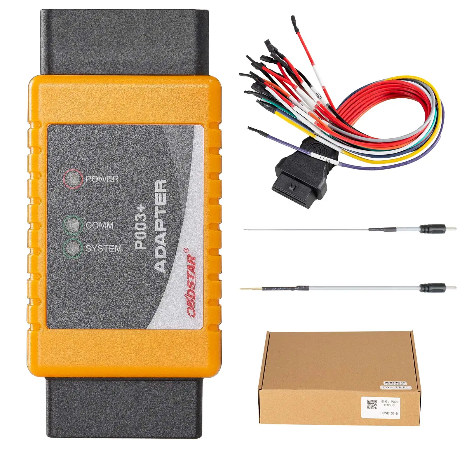 OBDSTAR P003+ KIT P+ Adapter With ECU Cables Working With X300 DP/X PLUS/ X PRO4/ Key Master