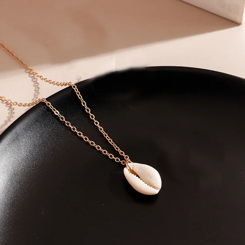 Aihua Mode Strand Muschel Halsketten Sommer Muschel Muschel Halskette für Frauen Mädchen Böhmen billige Schmuck Geschenke – Detail 6