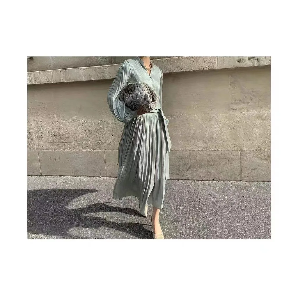 Eid muzułmańskie sukienki damskie składane guziki Vestidos Jalabiya Ramadan maroko dubaj Kaftan saudyjskoarabski długa suknia 2025 Abayas