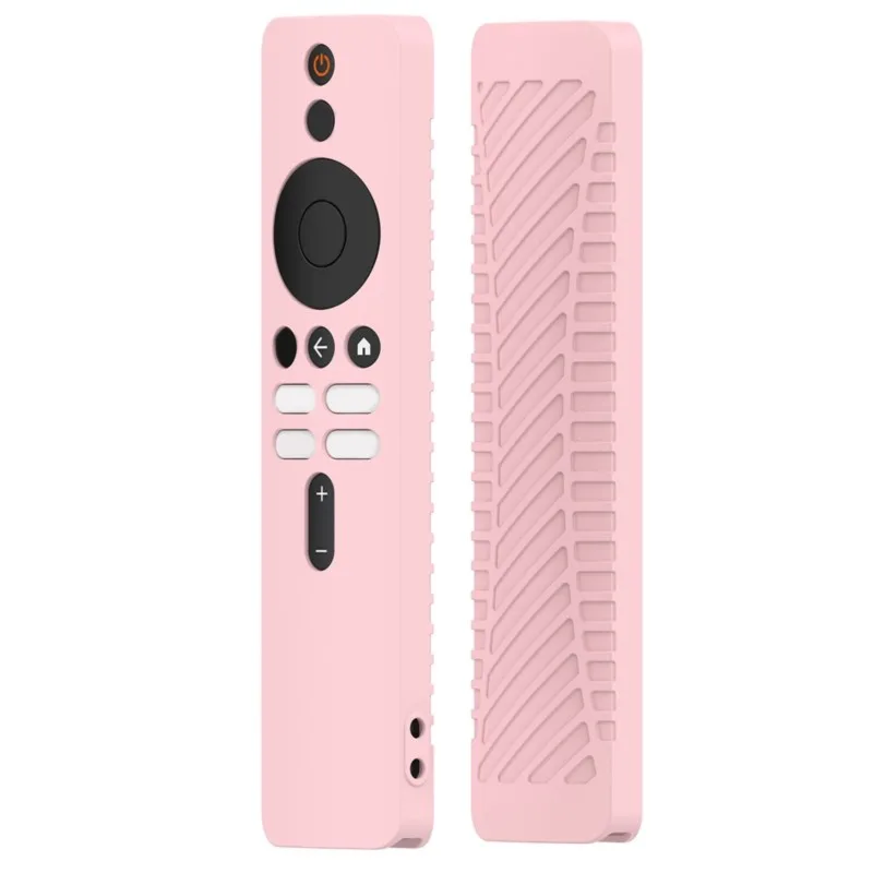 A31T Silicone Protective Case for TV Stick 4K MiBox 2nd Gen Remote Anti-Dust Anti-Slip Pink