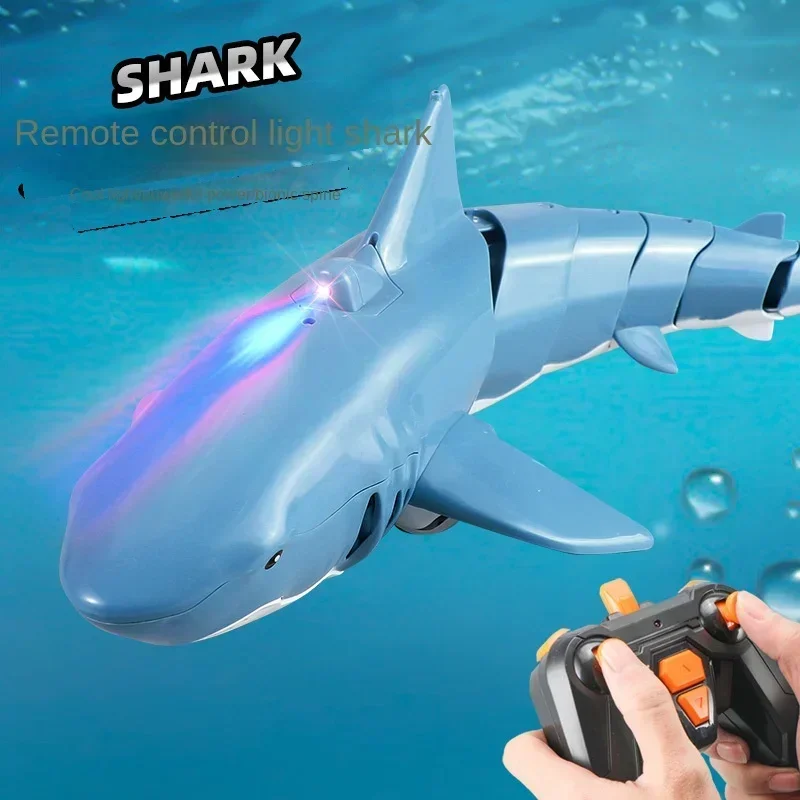 NEW Funny RC Shark Toy Remote Control Animal Bath Tub Pool Electric Toys for Kids Boys Children Cool Stuff Sharks Submarine Toy