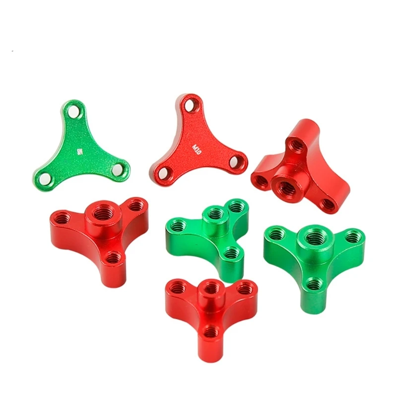 K0EF Corrosion Resistant Aluminum Hand Screw Nut Metal Texture for Photography Gear and Mechanical Device Smooth Surfaces