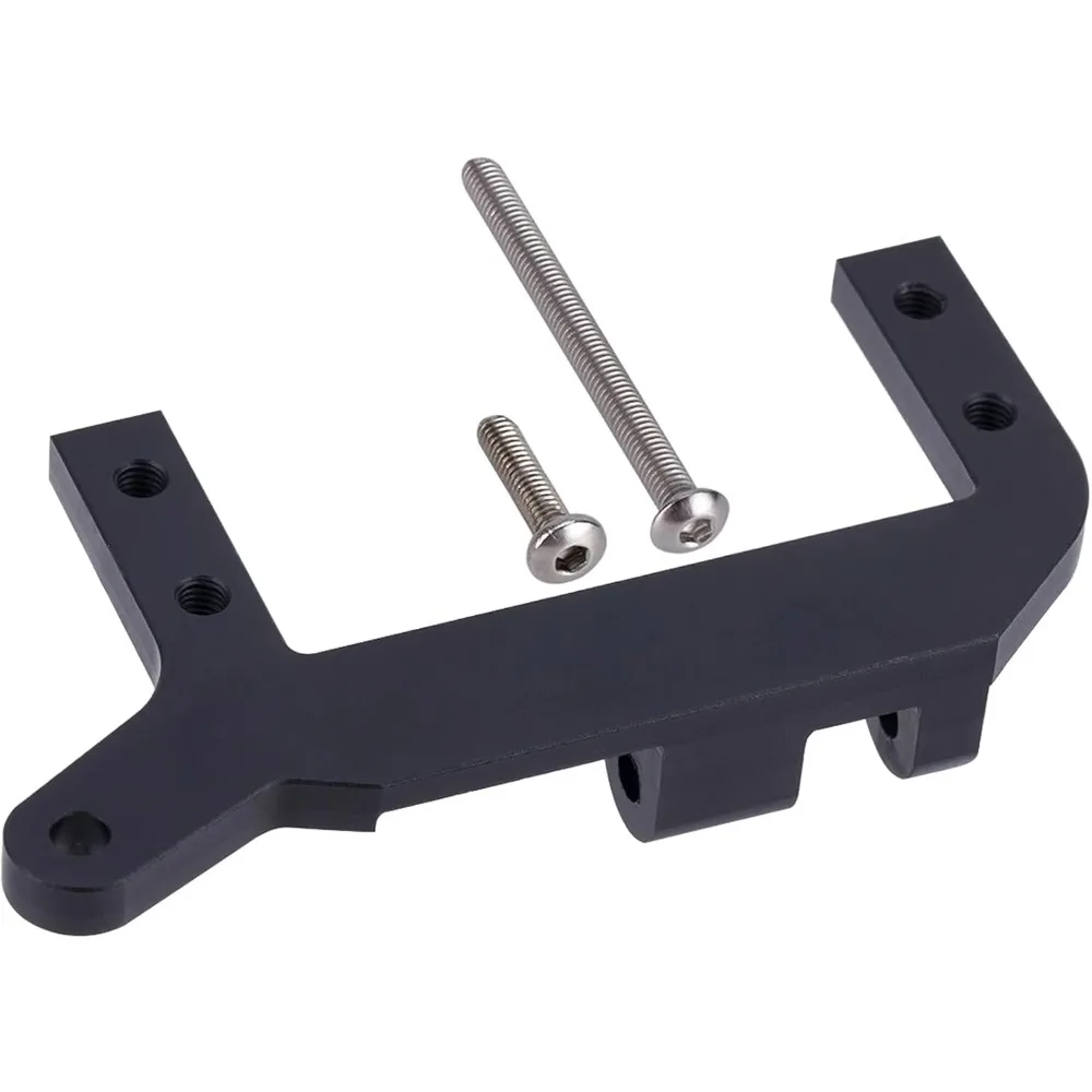 AMK TRX4 Servo Mount, Aluminum TRX4 SOA Mount 4-link Suspension for 1/10 RC Crawler TRX4 Sevro On Axle Mount Upgrades (Black)
