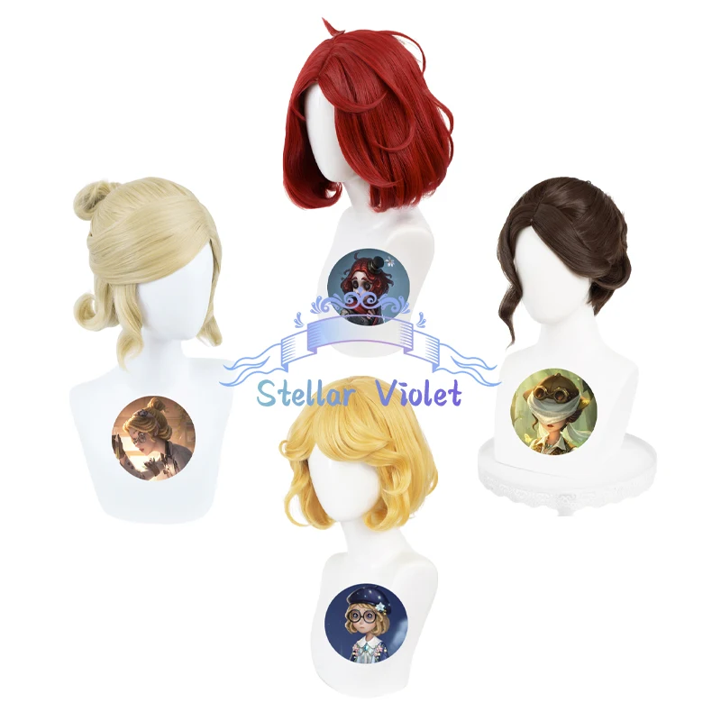 العقول العين شعر مستعار لعبة الهوية الخامس شعر مستعار تأثيري الشعر الاصطناعية طبيب يبكي مهرج مهرج تأثيري الباروكات مقاومة للحرارة غطاء شعر مستعار مجاني #1