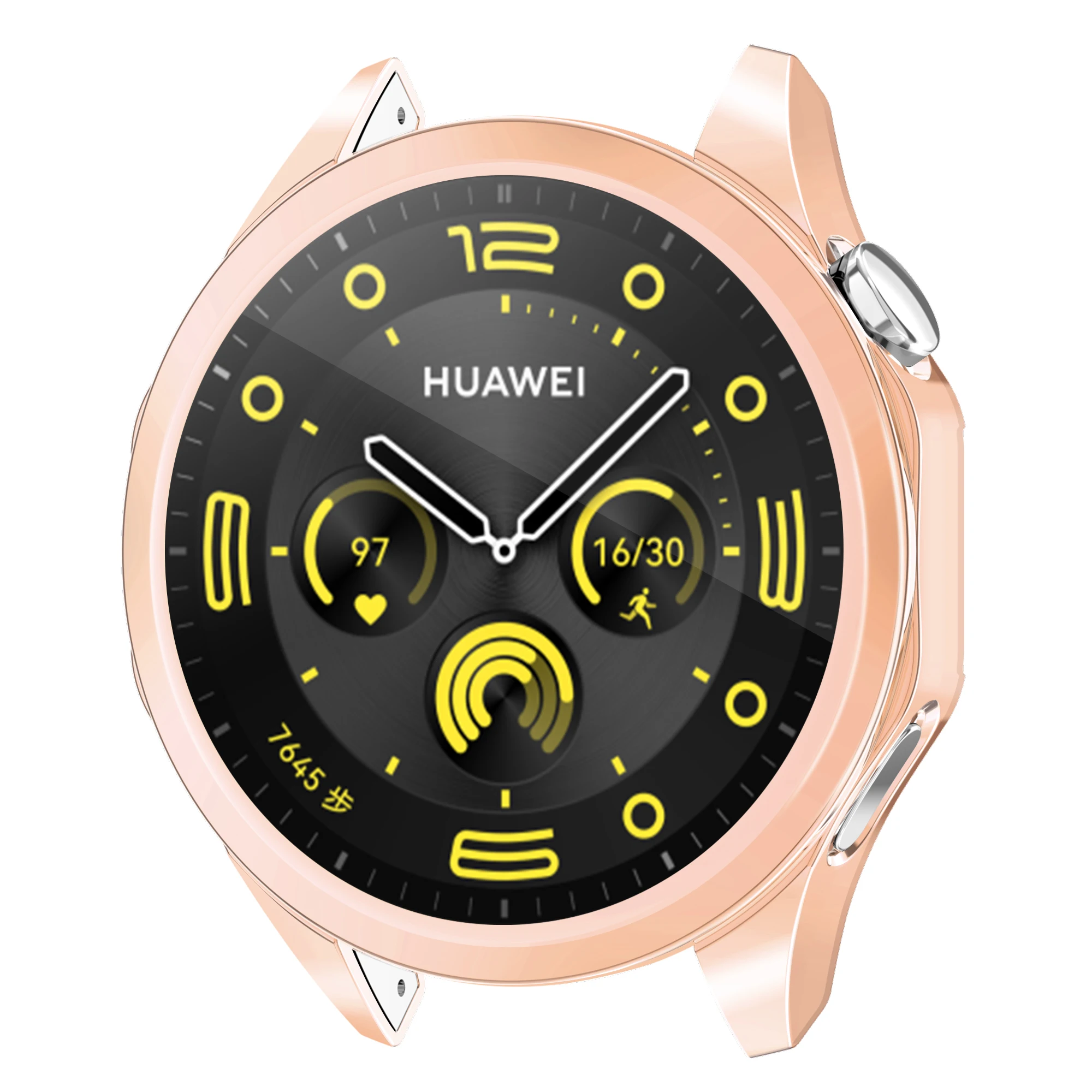 TPU Soft Cover Protective Electroplated Protector Case For Huawei Watch GT4 41mm 46mm / GT3 42mm 46mm / Honor Watch4 Pro