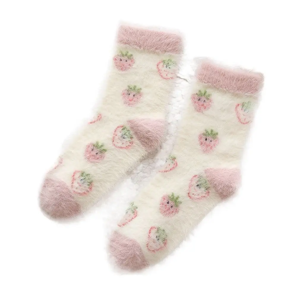 

Cute Warm Stripe Wool English Alphabet Japanese Style Socks Cotton Socks Hosiery Women Short Socks
