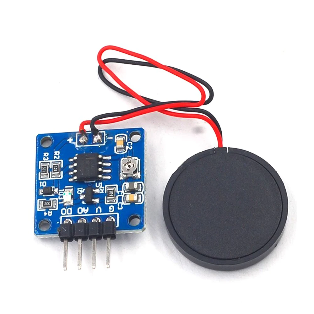 DC 5V Piezoelectric Shock Tap Sensor Vibration Switch Module Piezoelectric Sheet Percussion for Arduino