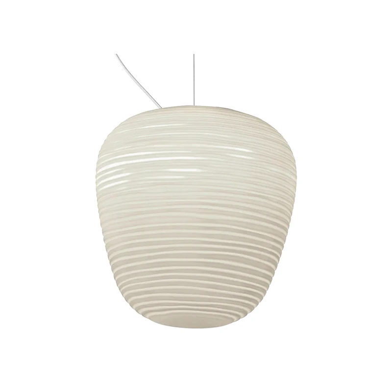 تركيبات إضاءة داخلية بتصميم حديث، ثريات زجاجية طويلة لديكور المنزل من Urban Loft بتصميم مختلف