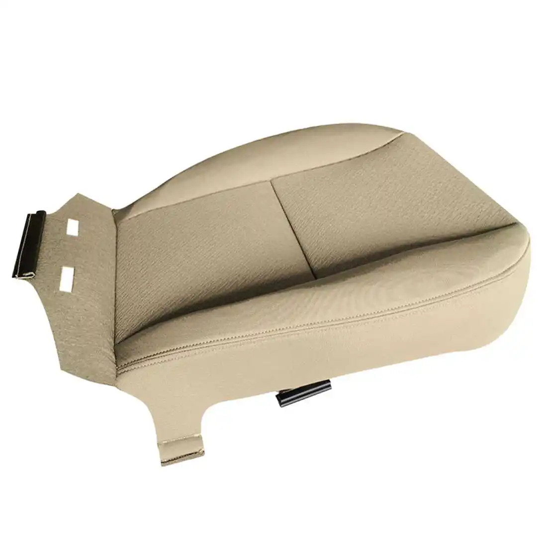 Beige Front Driver Side Bottom Cloth Seat Cover fit for Chevrolet Silverado Tahoe Avalanche Suburban GMC Sierra Yukon 2007-2014