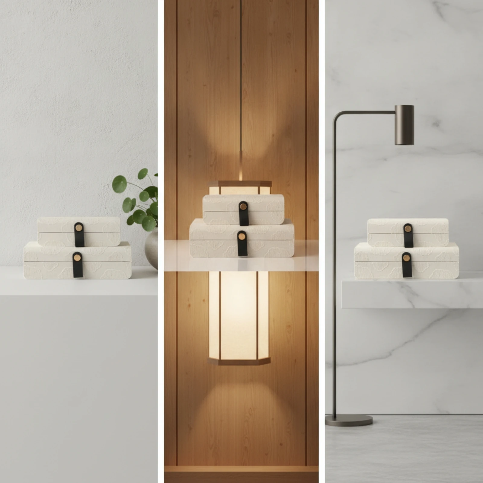 scatola-portaoggetti-con-coperchio-2-pezzi-robusta-scatola-portaoggetti-decorativa-con-chiusura-a-cinghia-contenitore-organizer-per-armadio-pratico-e-classico