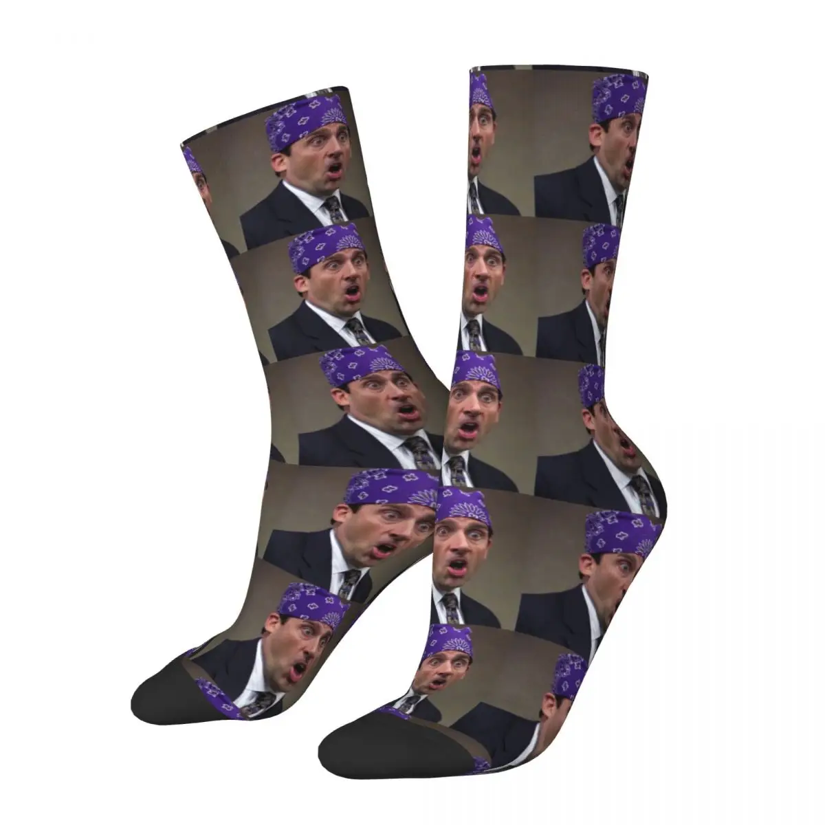 All Season Socks Prison Mike The Office Product for Female Flexible Socks All Season Birthday Present