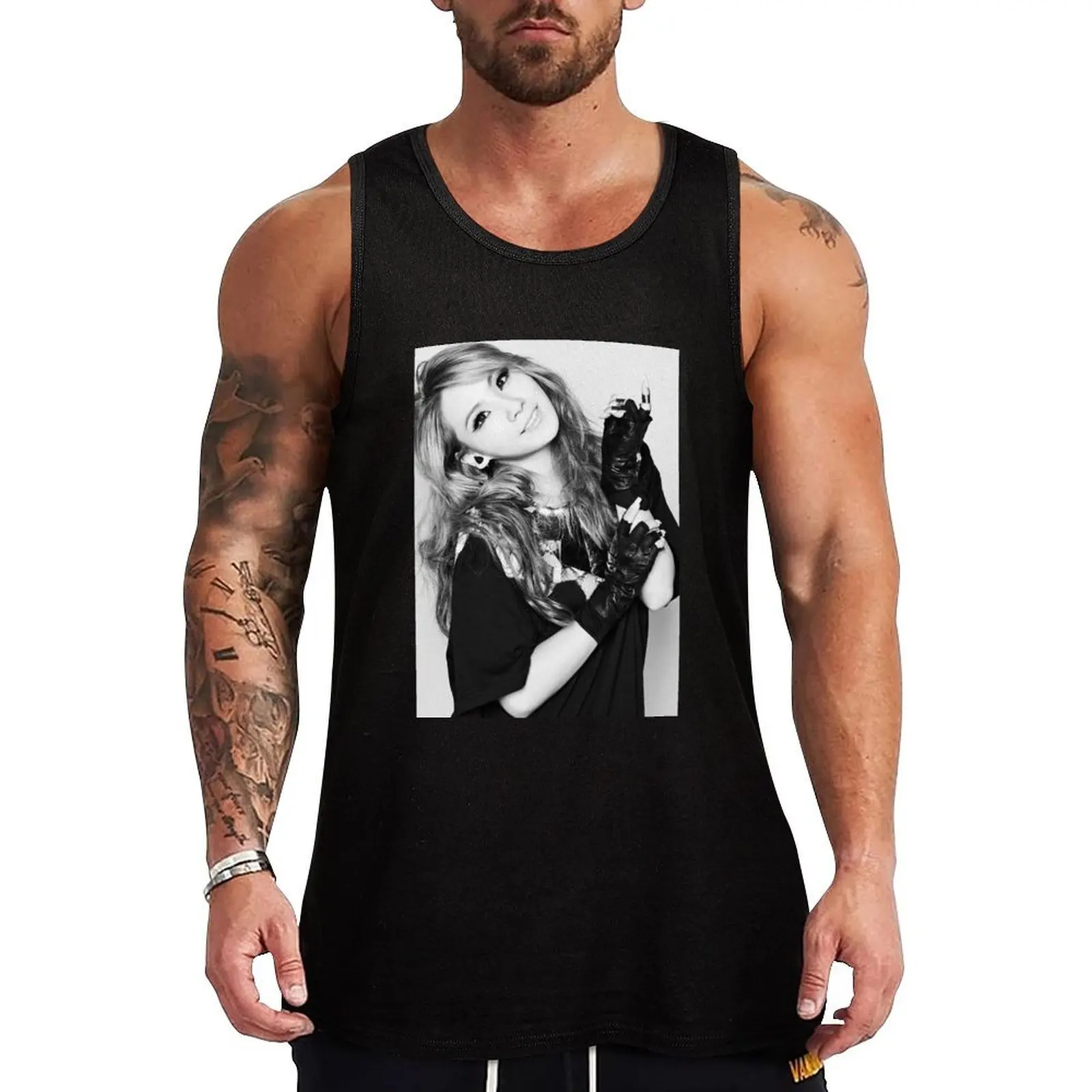 2NE1 - CL Tank Top Stretch Tank Top Flexible Fit Casual Sleeveless