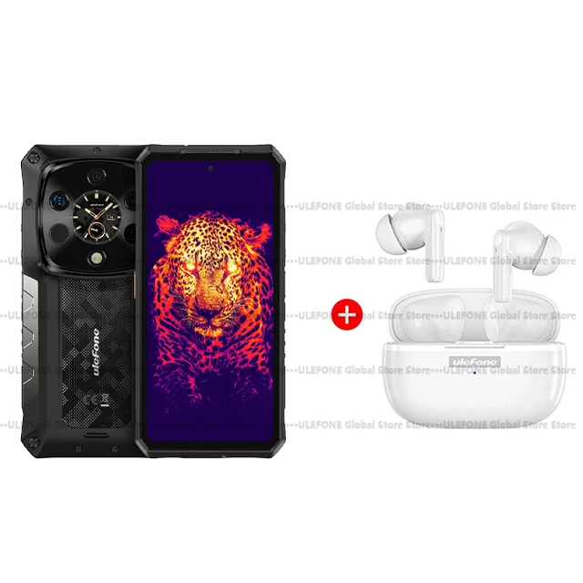 Ulefone Armor 28 Ultra、5G 頑丈な AI 熱画像、32 Гб(16+16)+1TB Гб