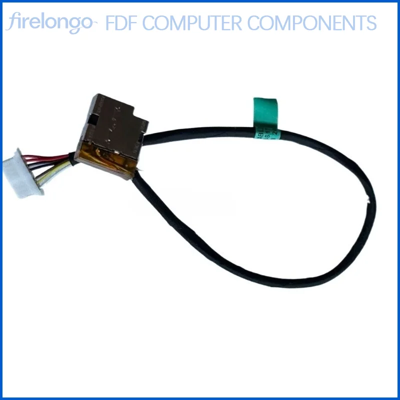 For HP 15-AB 15-AK 15-AK030TX TPN-Q159 OMEN 15 Power Jack DC In Socket Connector Laptop Notebook Repair Replacement Component