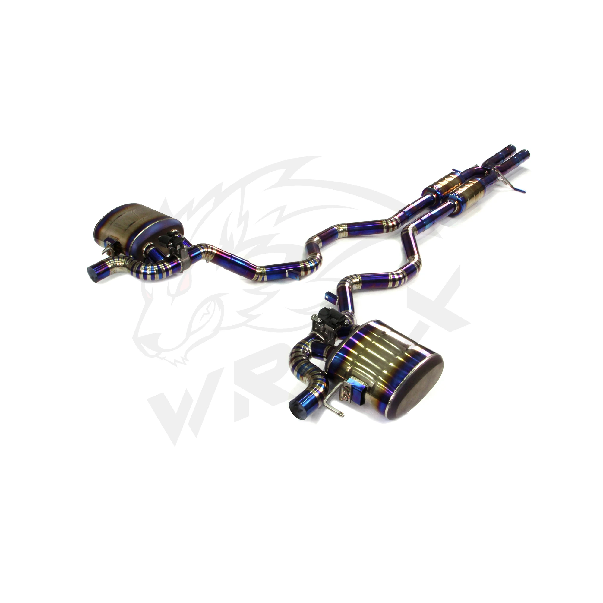 WRAX Lightweight Titanium Exhaust System for Range Rover Sport Catback Performance Boost Aggressive Sound