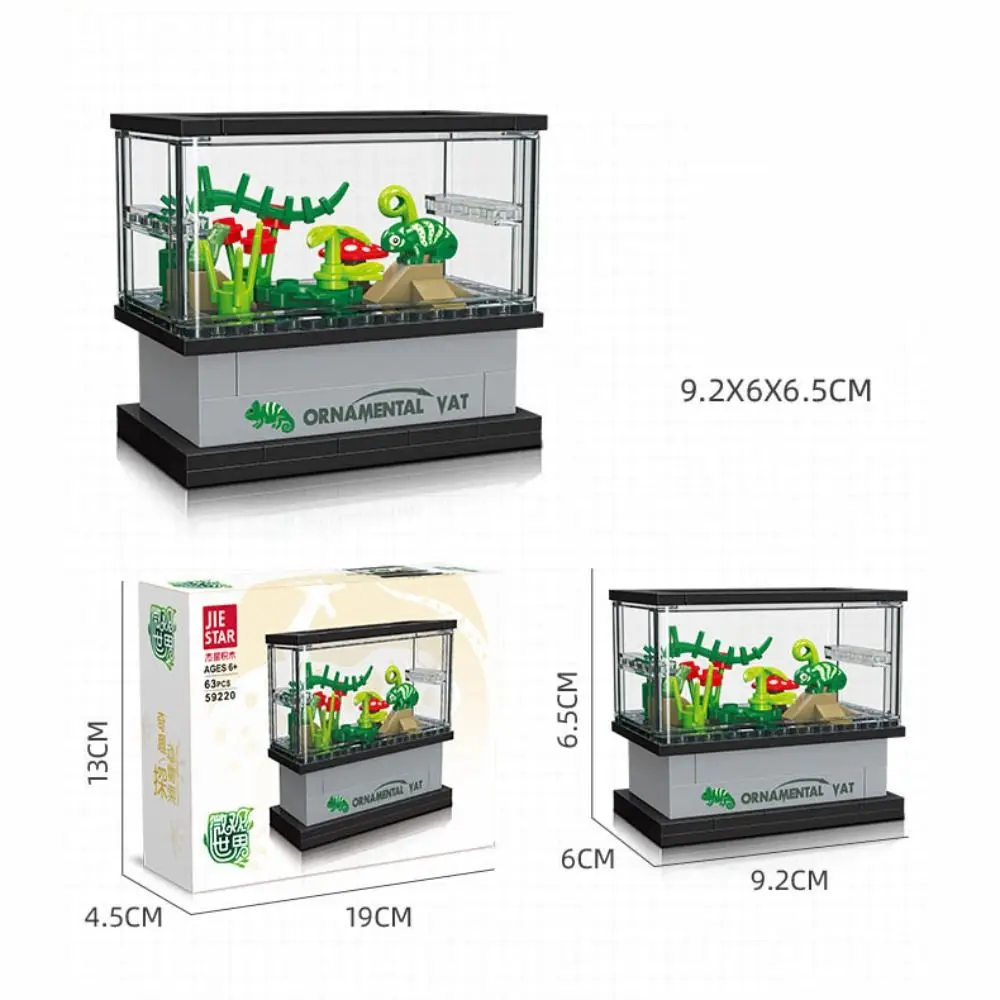 新しいプラスチック製ブロック マイクロワールド 粒状組み立ておもちゃ カメ DIY組み立てパズルモデル 子供向けギフト