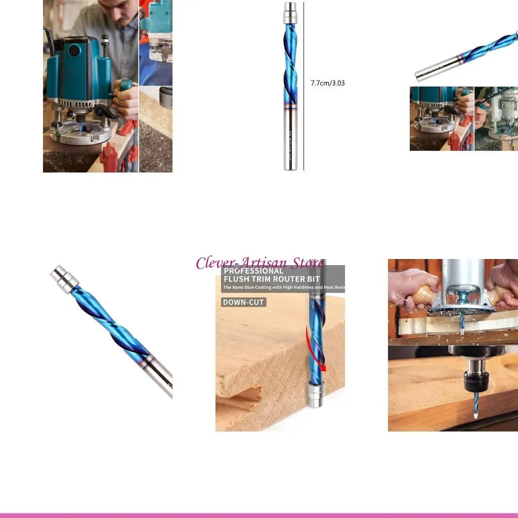 

Эффективные твердые карбиды E06B фрезы по дереву спирали заподлицо с обрезкой фрезы