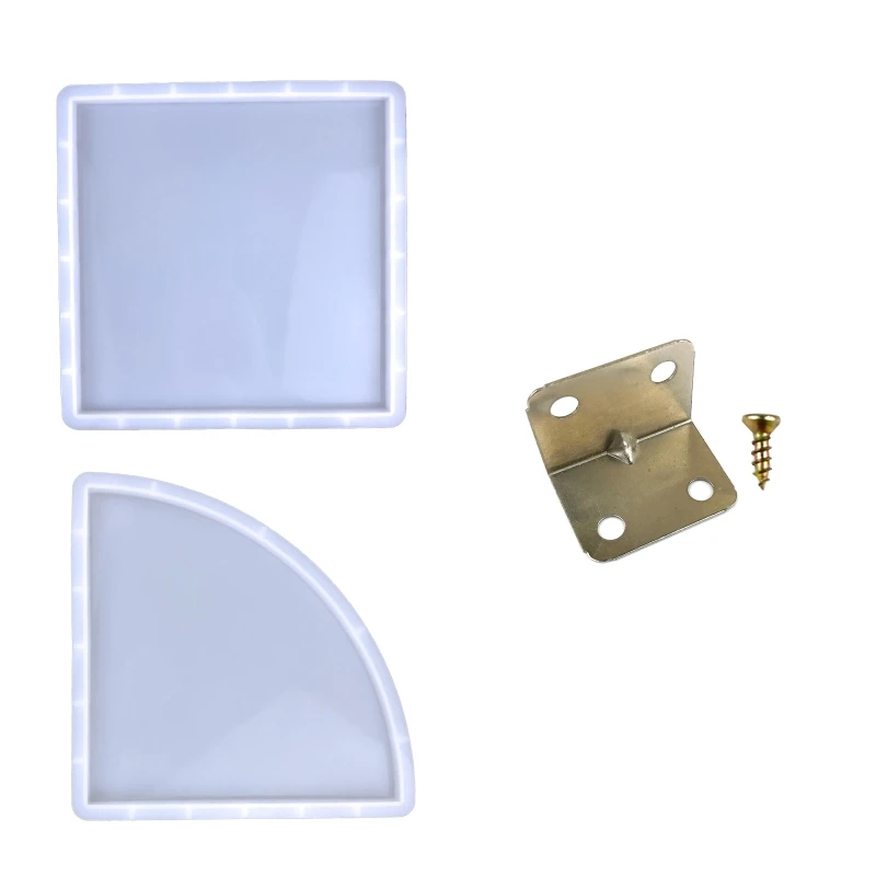 

Wall Round Shelf Mould Ornaments Mold for DIY Jewelry Making Item Storage