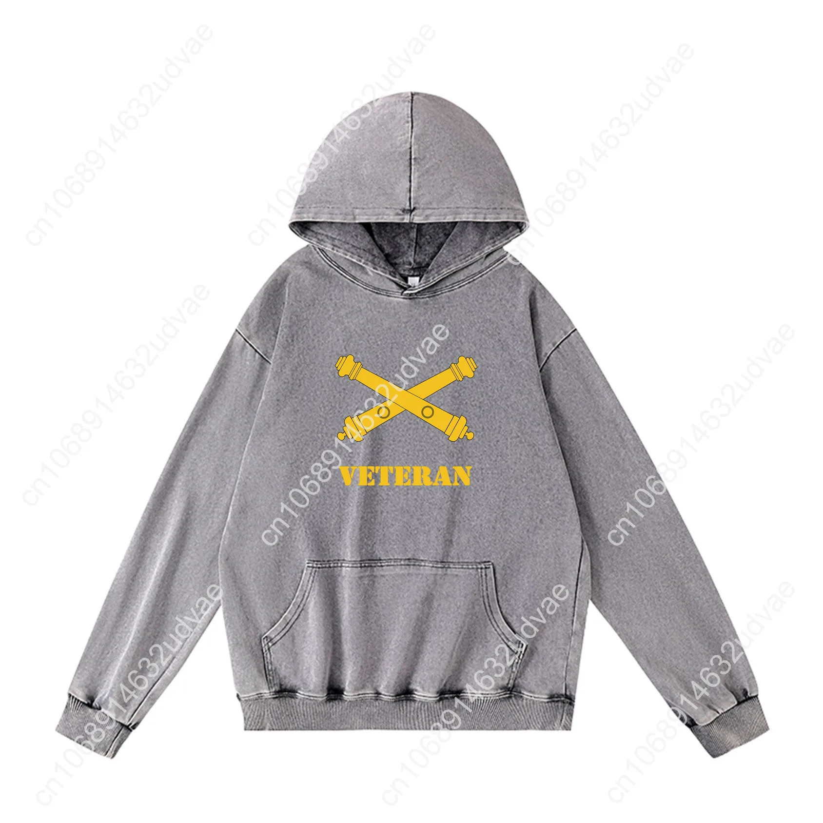 Felpe con cappuccio da veterano di artiglieria sul campo dell'esercito americano Felpa con cappuccio retrò Uomo Donna Adolescente Pullover vintage Felpa Top personalizzati