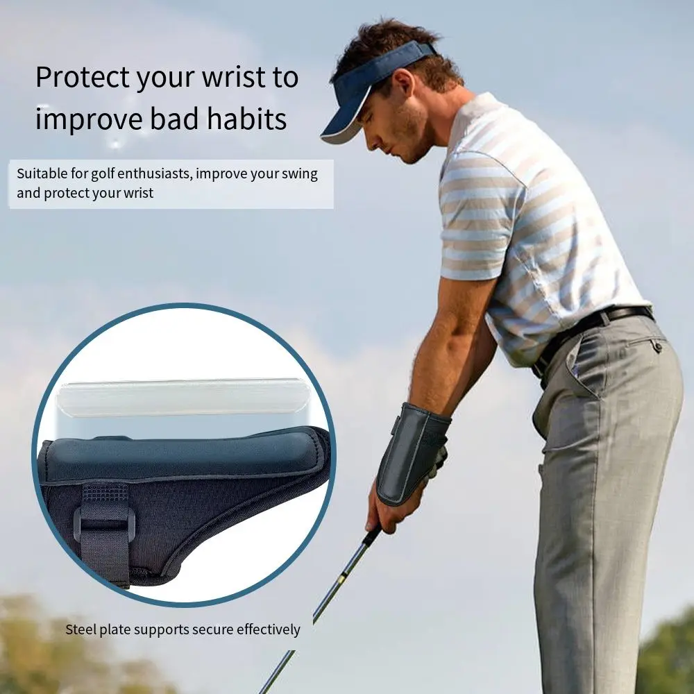 Wrist Flip Preventer Golf Wrist Brace Hand Position Fixer Arm Angle Corrector Golf Pose Corrector Training Standard Posture