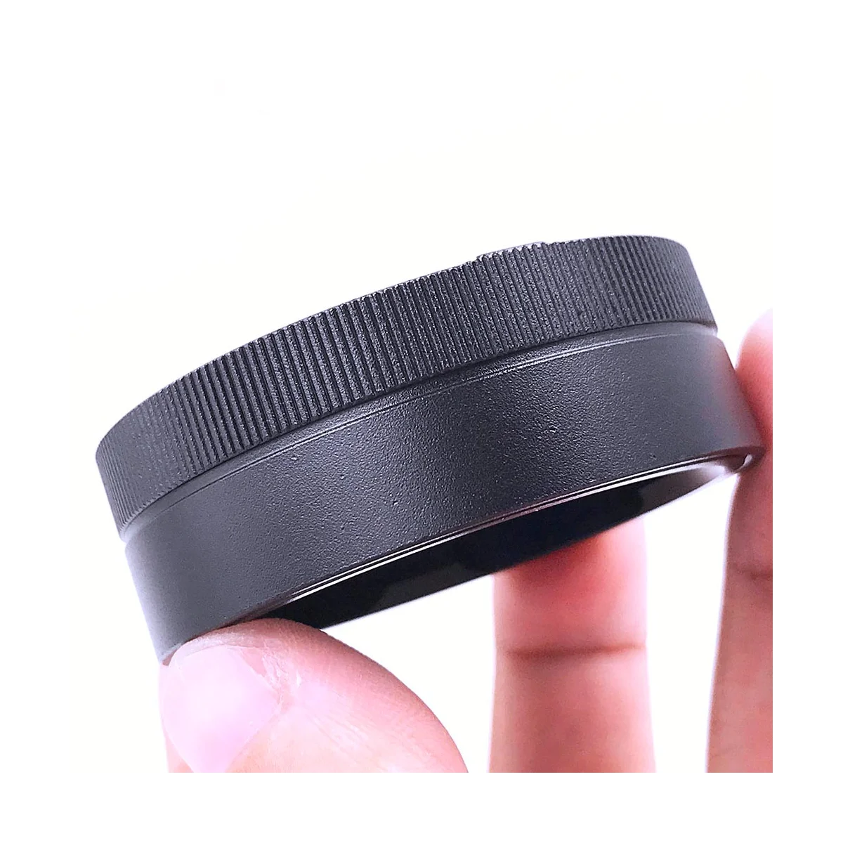 VMポート用レンズバックカバー メタル多機能ポータブル便利なセキュリティレンズバックカバー、ブラック