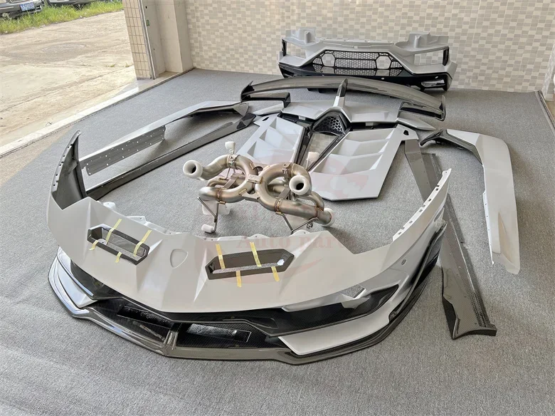 SVJ STYLE FULL DRY CARBON FIBER BODY KIT FÜR 2011-2015 LAMBO AVENTADOR LP700