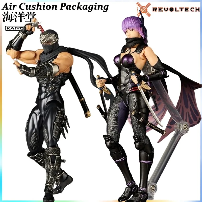 

Оригинальная фигурка Kaiyodo Revoltech AMAZING YAMAGUCHI Series Ninja Gaiden Ayane ‌ Рю Хаябуса ‌ Касуми ‌ Аниме-фигурки персонажей игр, коллекционные модели игрушек