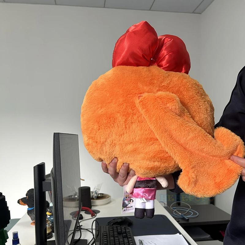 New Big Head 45cm Cartoon Anime Powerpuff Girls Plush Toys Cute Pillow Blossom Buttercup Bubbles Stuffed Plush Dolls