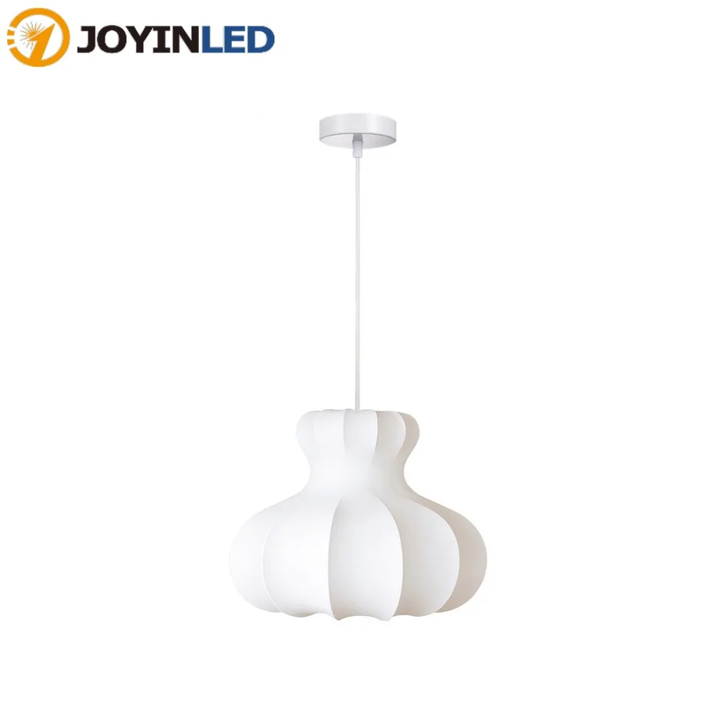 

JOYINLED Japanese Silk Pendant Light 40CM White Design Minimalist Lamp Wabi-sabi Living Room Hotel Hall Restaurant Hanging Lamp