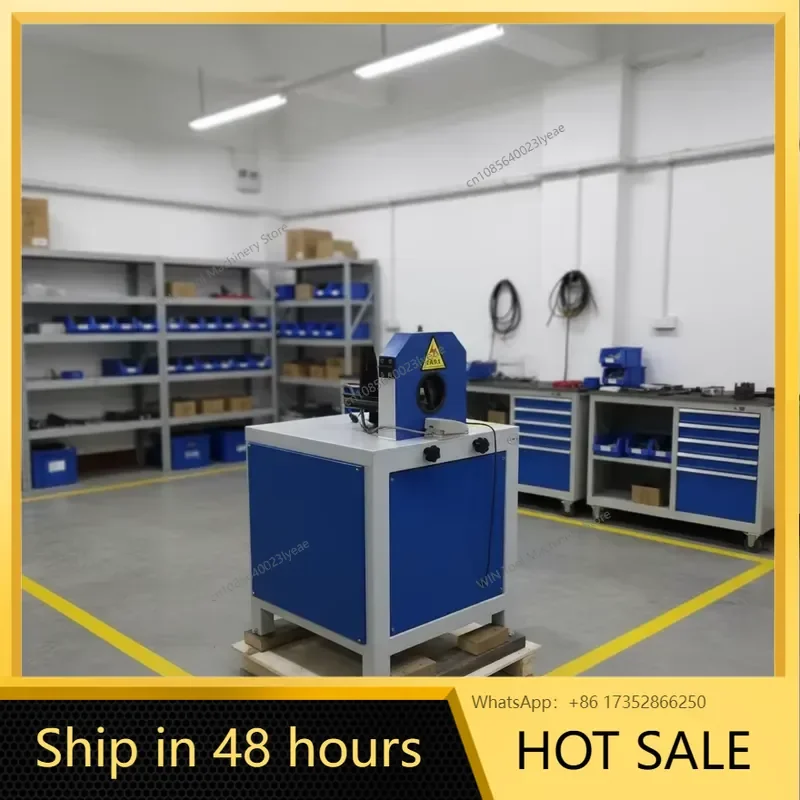 JS50 Bent Tube Polishing Machine Bent Tube Sanding Machine / Small-Scale Tube Polishing Machine