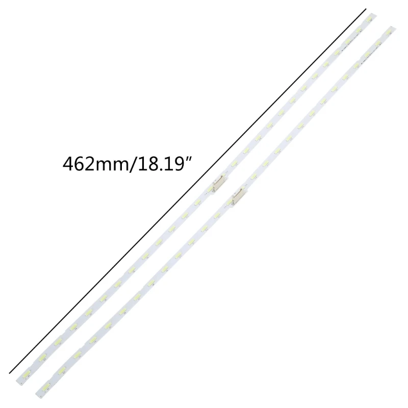 2 ชิ้น LED Backlight สำหรับ UA43NU7100 UE43RU7400 UE43NU7092 แถบแสงบาร์