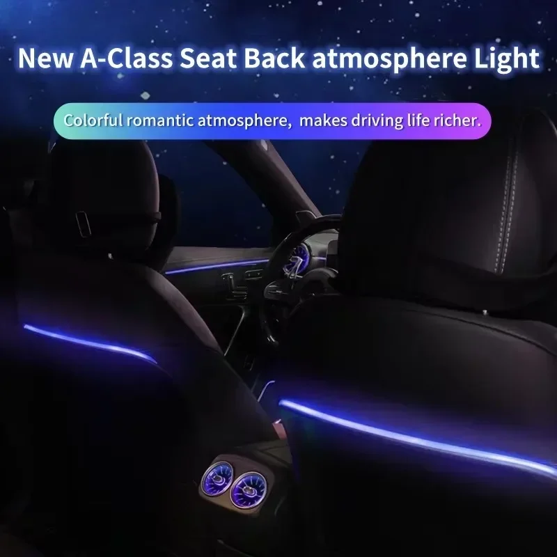 For Mercedes-Benz New A/CLA-class W177 W118 Good Quality Seat Back Ambient Light Car Interior Upgraded