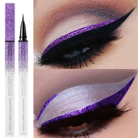 1PC New Purple Fine Liquid Eyeliner Waterproof Long Lasting Eye Pen Waterproof Quick-drying Korean Makeup Products Beauty Matte 5