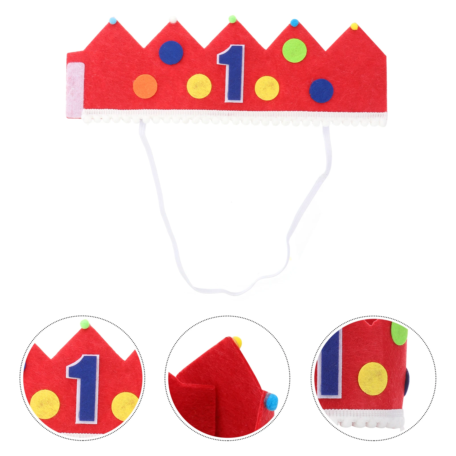

Circus Theme Birthday Party Hat Eco Friendly Kids Hair Accessories Baby Headbands Infant Crown adorable
