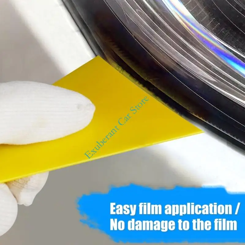 ABS Window Tint Scraper 5 Pack Triangle Vinyls Wrap Squeegee for Car Film Work, Paint Film Installation