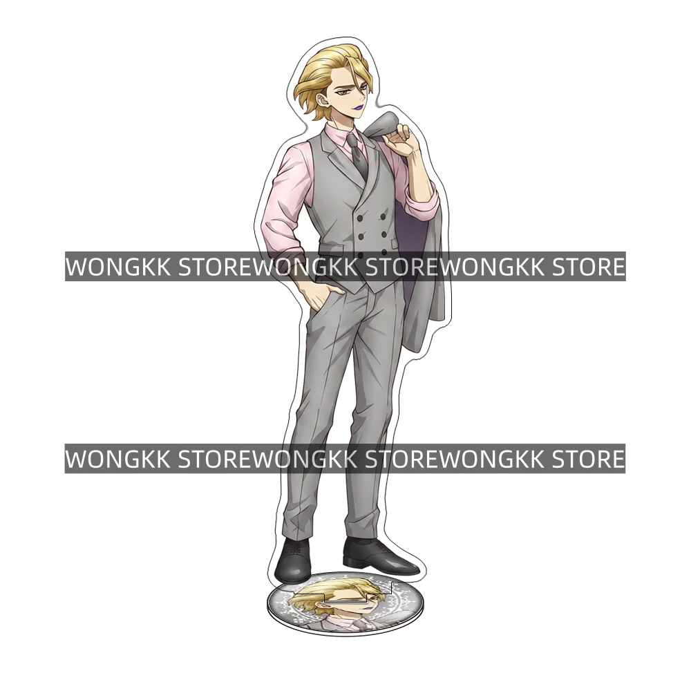 Dr.STONE Senku Xeno Stanley Brilliant Science Wedding 15CM Acrylic Stand Keychain 2026 New Anime Stand Desktop Display Gift view 5
