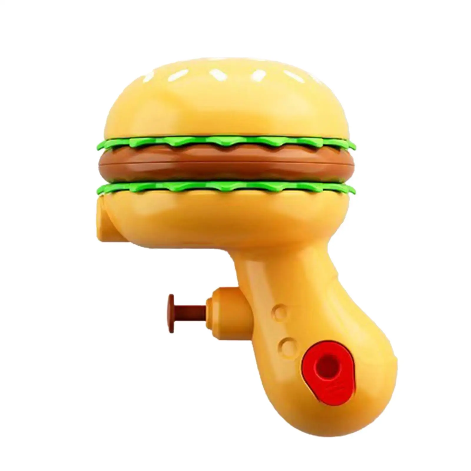 Wyrzutnik wody dla dzieci, zabawka do kąpieli w kształcie hamburgera, dla chłopców i dziewczynek, upominki na przyjęcia, małe pistolety na wodę do bitew wodnych, na plażę i do zabawy na podwórku.