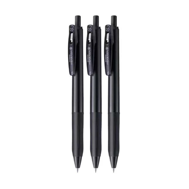 Zebra Sarasa jj29 0.5mm Black Blue Red Retractable Gel Pens