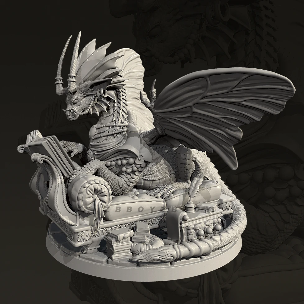 

Overall heights 50mm 70mm 90mm Resin model kits figure colorless and self-assembled（3D Printing ）TD-7650/3D