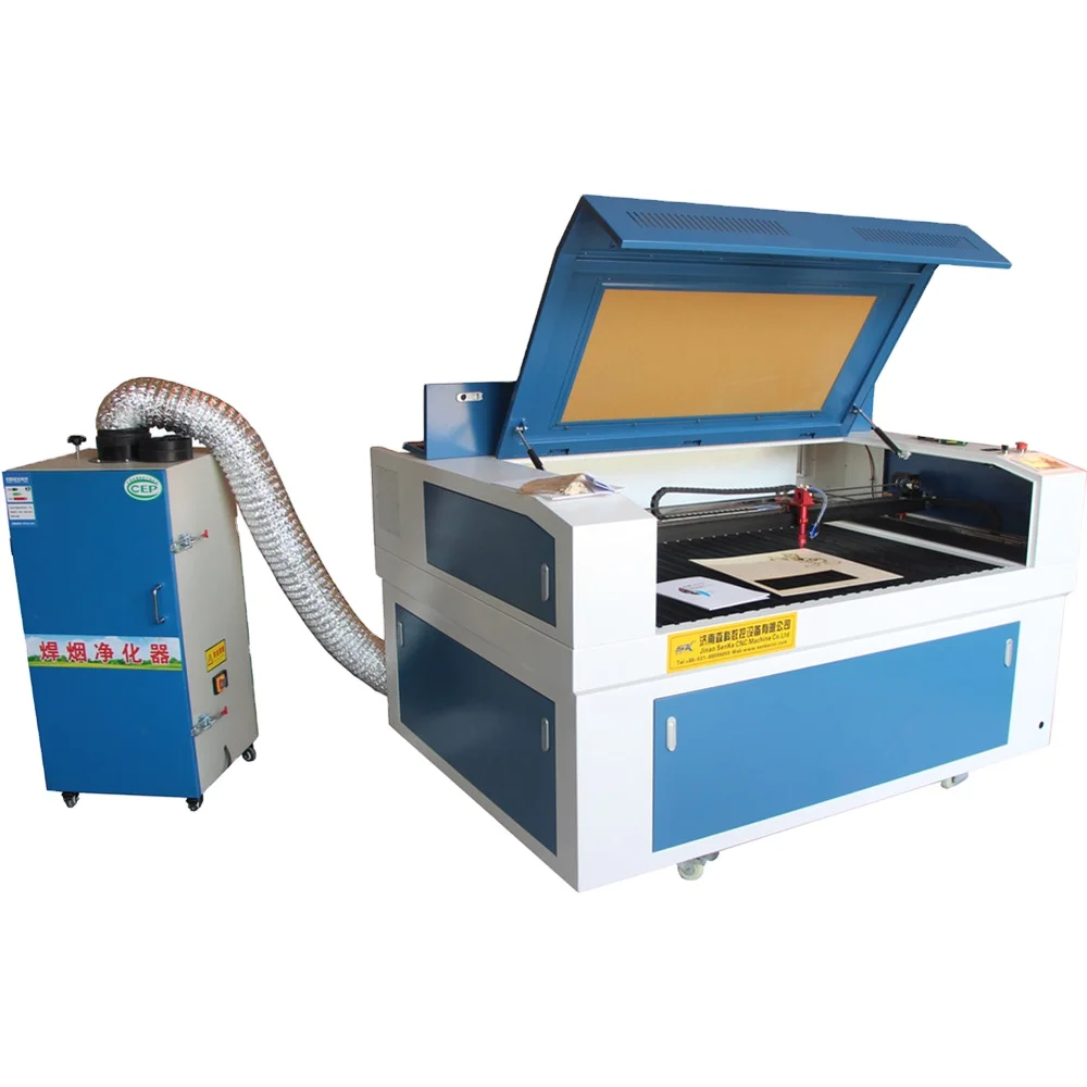 Factory Price 9013 Co2 Laser Cutting/Engraving Machine with Smoke Purifier