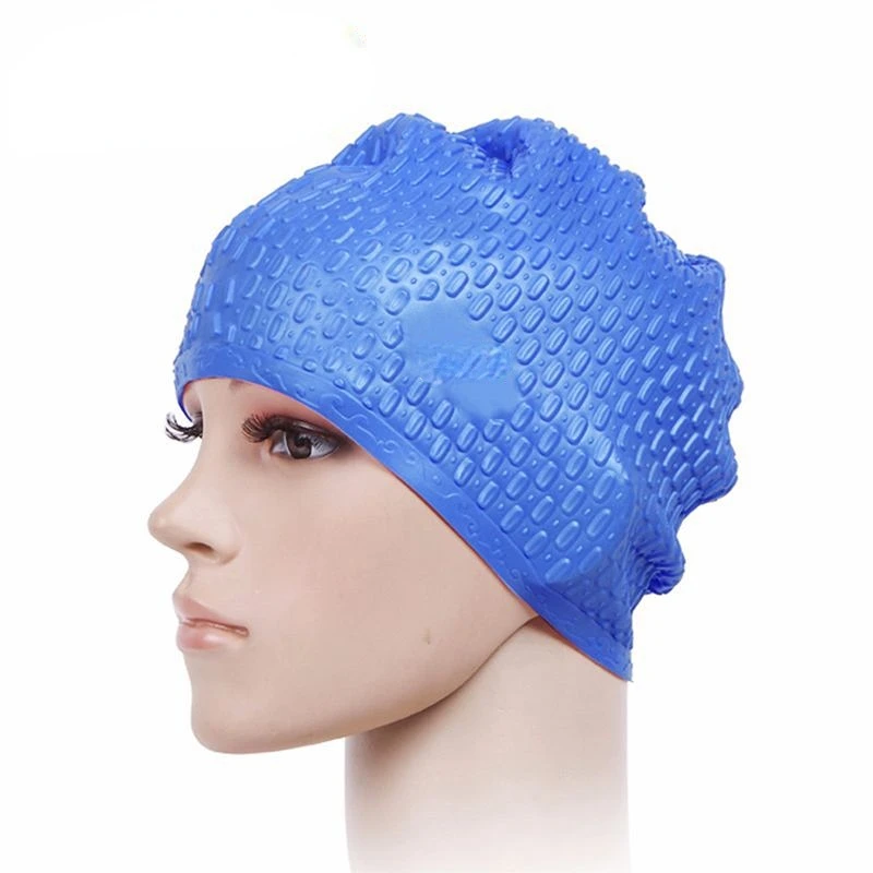 

Swimming Cap Silicone Waterproof Swim Caps for Men Women Adult Kids Long Hair Pool Hat with Ear Cover Protector Diving Equipment