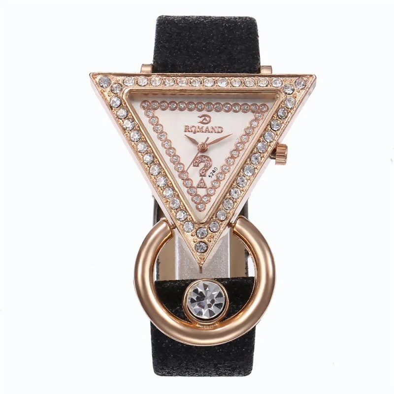 

Fashion Trend Light Luxury Ladies Watch Fashion Watch Inverted Triangle Belt Watch
