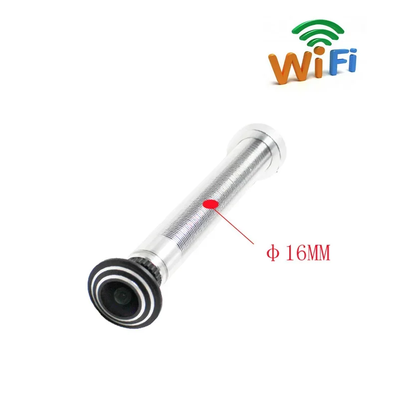 3MP Diameter 16MMWiFi Wireless Burglar Door Peephole HD Cat Eye Security Door V380 Camera